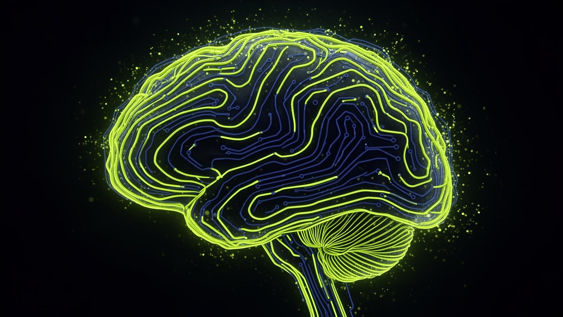 Neural circuit brain map